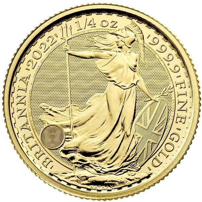 Buy 2022 1/4 oz Gold Britannia Coin