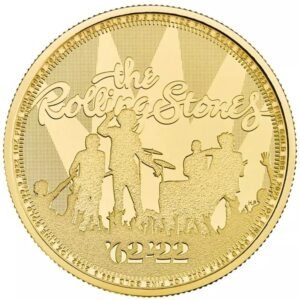 2022 1 oz Rolling Stones Gold Coin