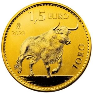 Buy 2022 1 oz Spanish Gold Bull Coin