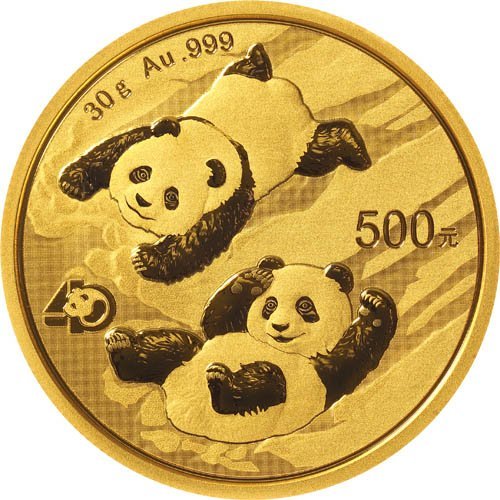 2022 30 Gram Chinese Gold Panda Coi