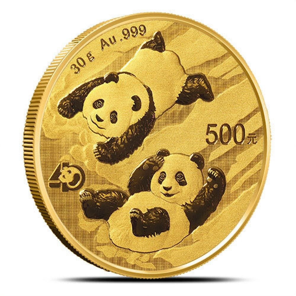 2022 30 Gram Chinese Gold Panda Co