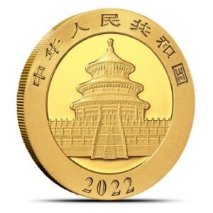 2022 30 Gram Chinese Gold Panda Coin (BU)