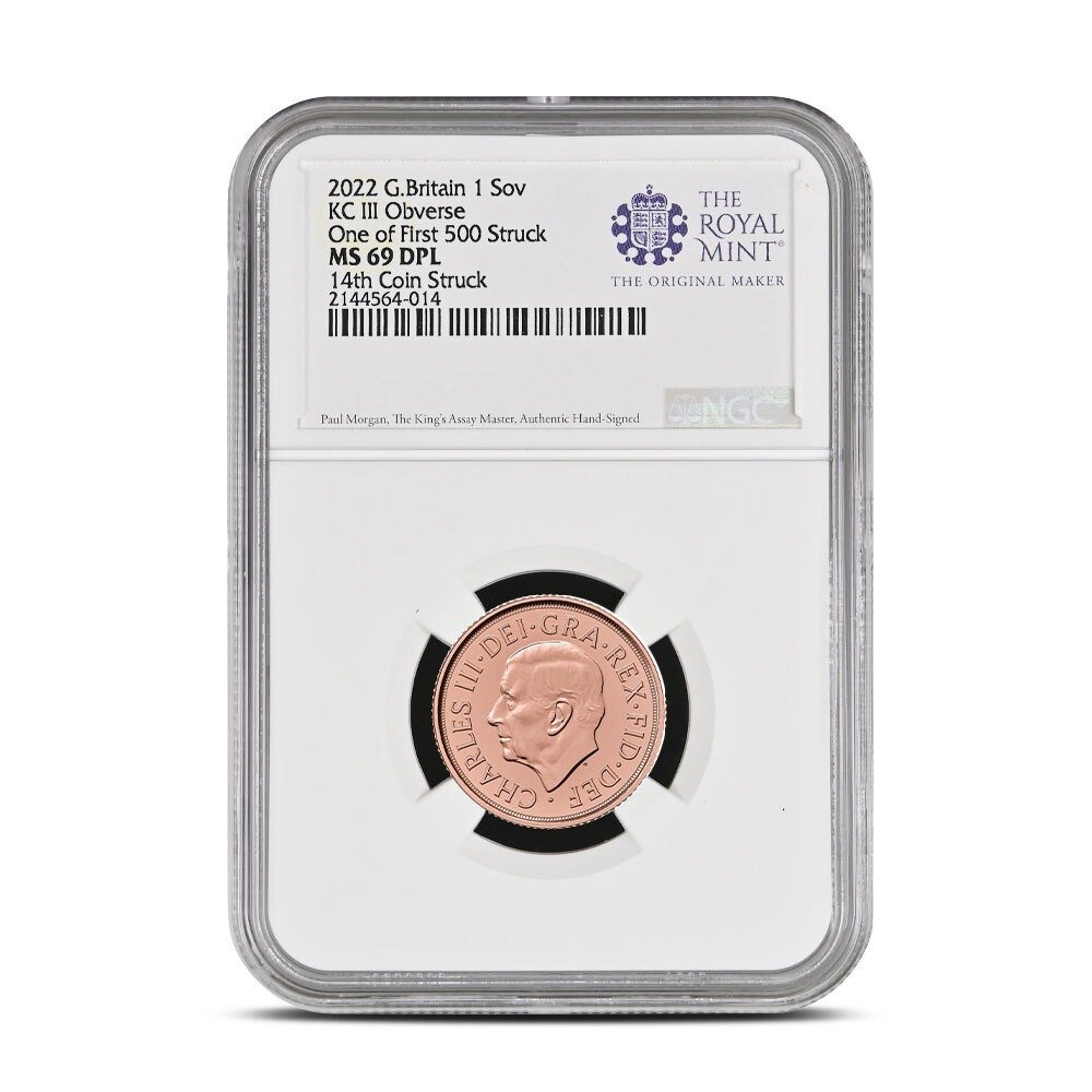 British Gold Memorial Sovereign NGC