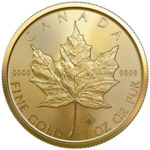 2022 1 oz Canadian Maple Leaf Gold