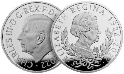 2022 1 oz Her Majesty Queen Elizabet