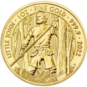 2022 1 oz Little John Gold Coin Myths & Legends