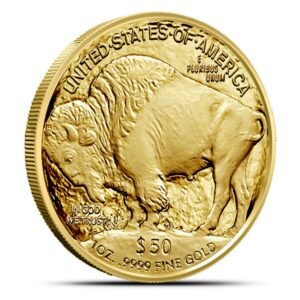 2022-W 1 oz Proof American Gold Buffalo Coin (Box + CoA)