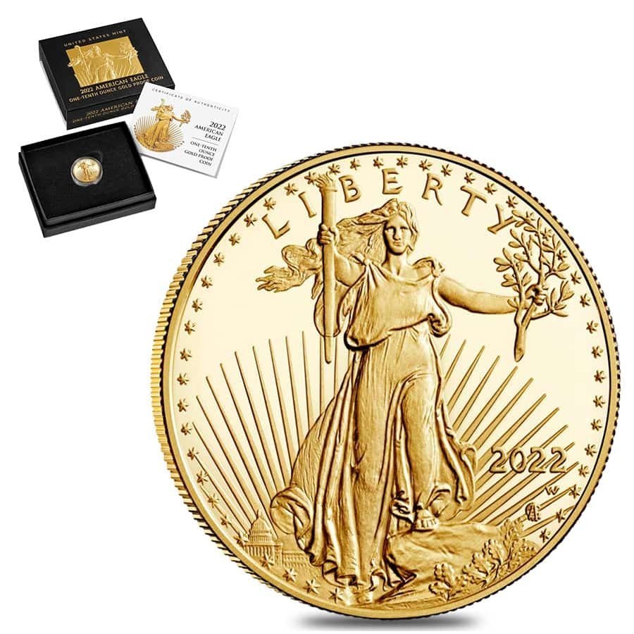 1/10 oz Proof American Gold Eagle