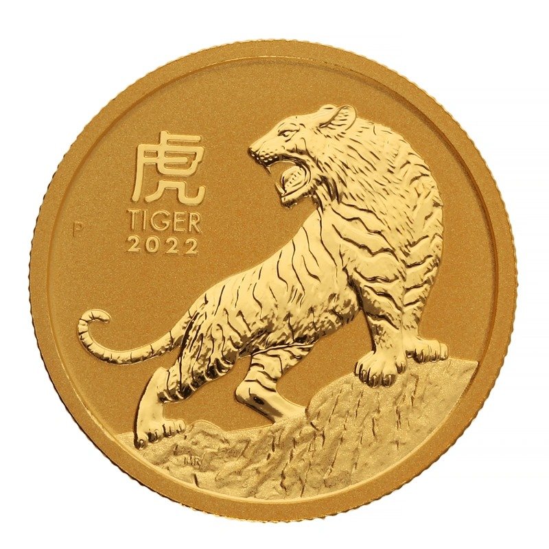 2022 1/4 oz Year of the Tiger Gold