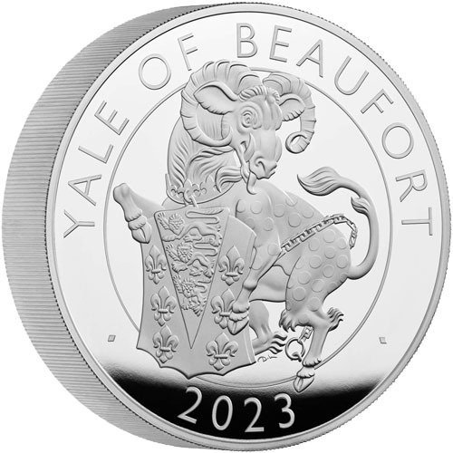 2023 10 oz Proof British Silver Tudo
