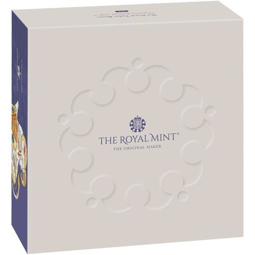 2023 10 oz Proof British Silver Tudor Beasts Yale of Beaufort Coin (Box + CoA) - Image 4