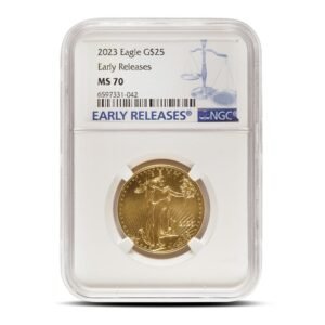 2023 1/2 oz American Gold Eagle Coin NGC MS70 ER