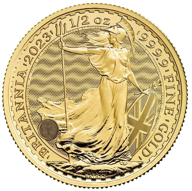 2023 1/2 oz Gold Britannia Coin King