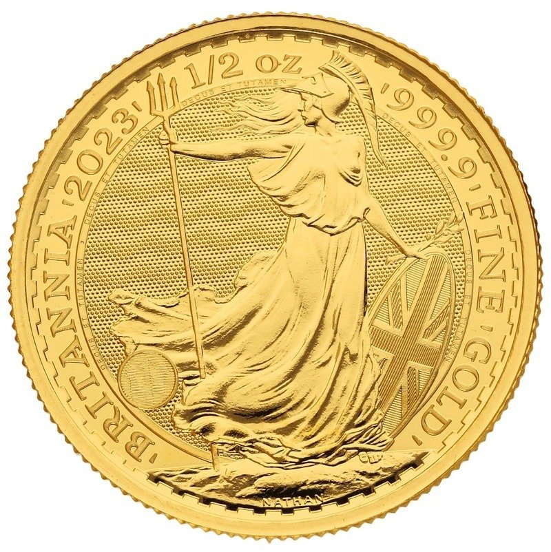 2023 1/2 oz Gold Britannia Coin Quee
