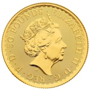 2023 1/2 oz Gold Britannia Coin Queen Elizabeth II