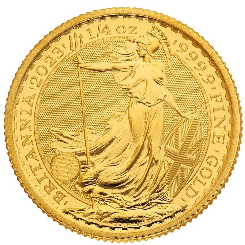 2023 1/4 oz Gold Britannia Coin Quee