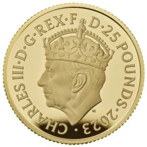 2023 1/4 oz Gold Coronation of King Charles III Proof Coin Boxed