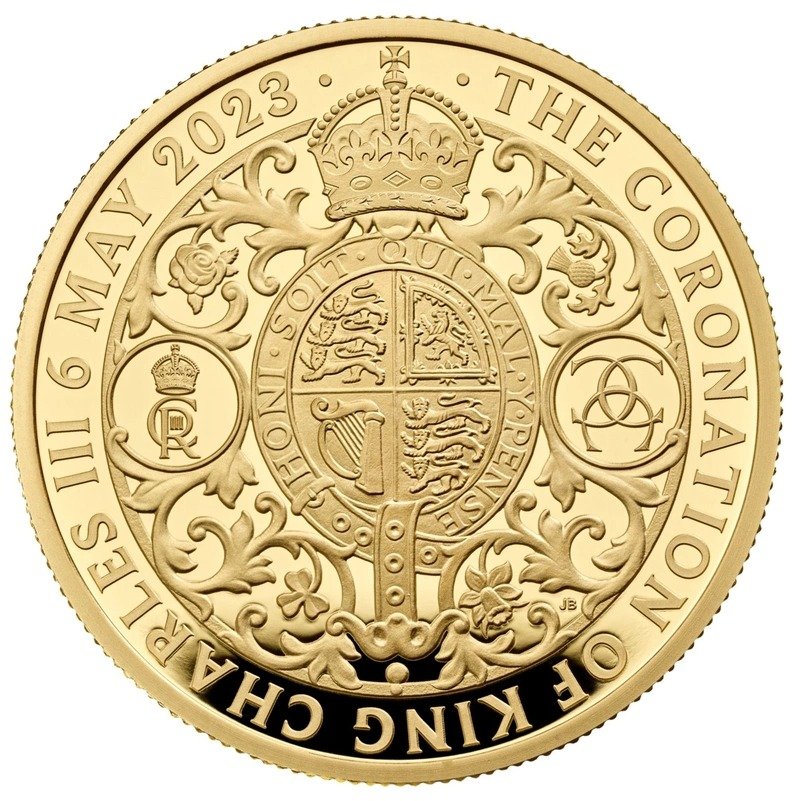 2023 1 oz Gold Coronation of King