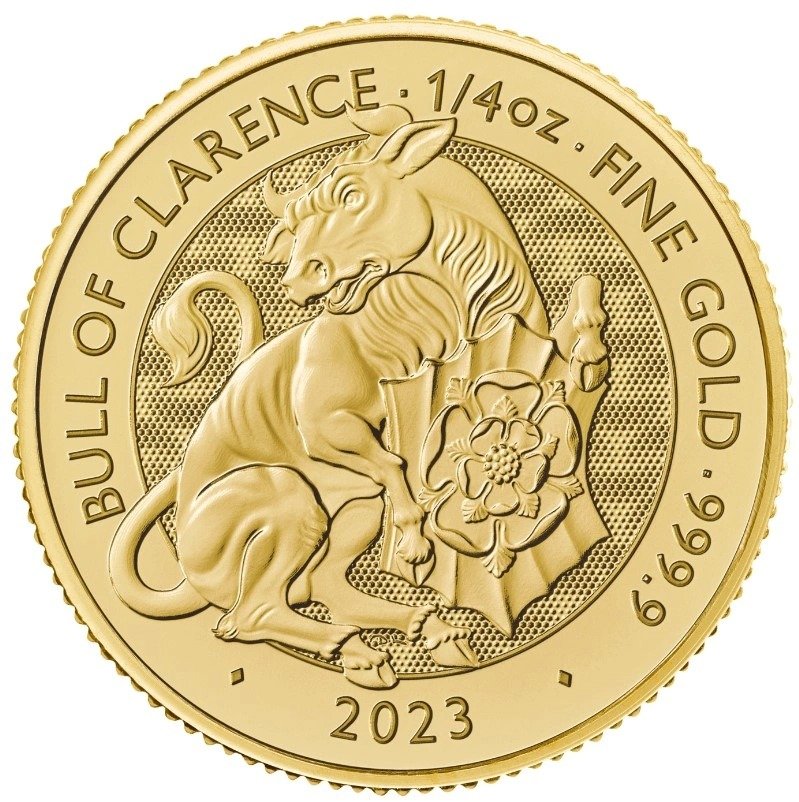 2023 1/4 oz Bull of Clarence Gold Co