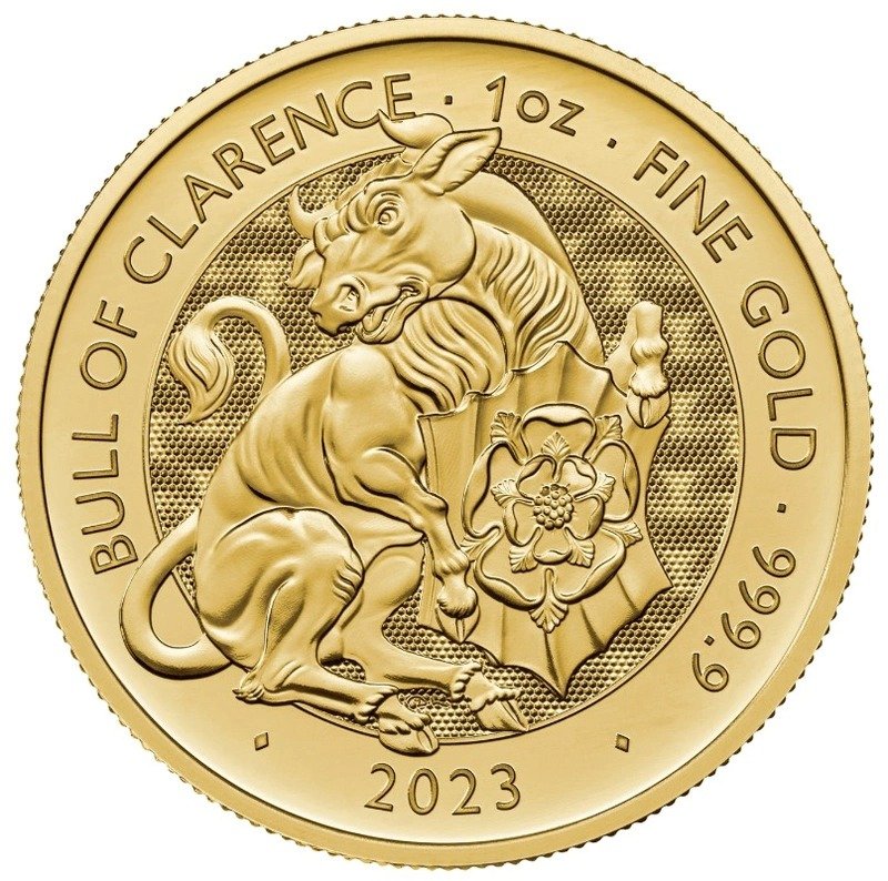 2023 1 oz Bull of Clarence Gold Coin