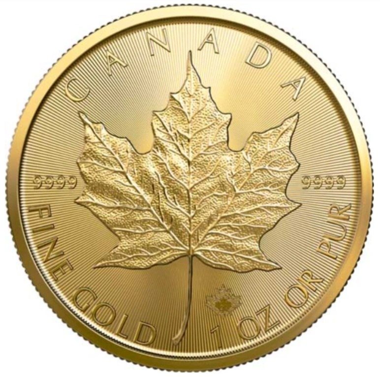 2023 1 oz Canadian Maple Leaf Gold