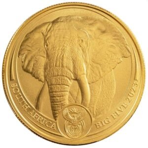 2023 1 oz Elephant Gold Coin Big Five Series