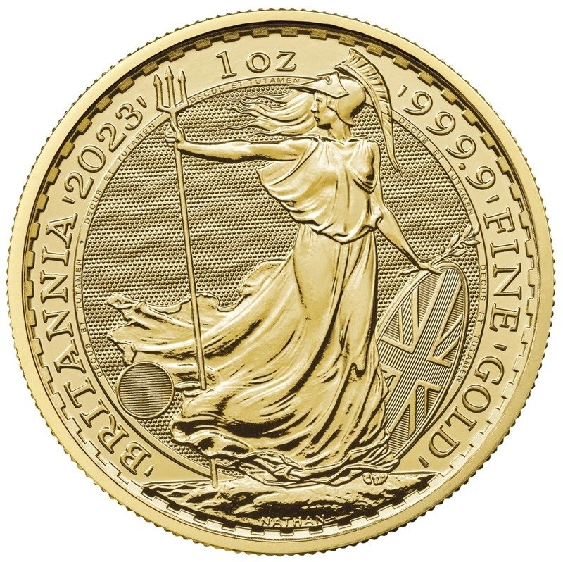 2023 1 oz Gold Britannia Coin Corona
