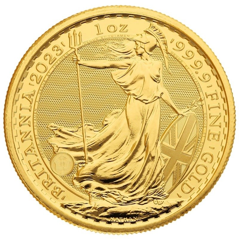1 oz Gold Britannia Coin Queen Eliza