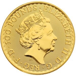 2023 1 oz Gold Britannia Coin Queen Elizabeth II