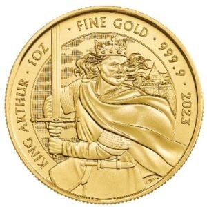 2023 1 oz King Arthur Gold Coin Myths & Legends