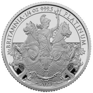2023 Proof 1/4 oz Platinum Britannia Coin Boxed