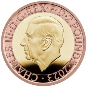 2023 Proof £2 Gold Coin Ada Lovelace Boxed