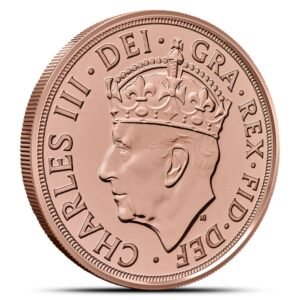 2023 Proof Great Britain Gold Coronation of King Charles III Half Sovereign