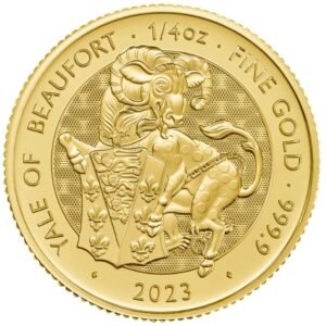 2023 1/4 oz Yale of Beaufort Gold Coin Tudor Beasts