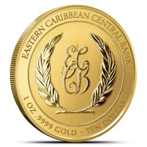 2024 1 oz EC8 Gold Montserrat Starfish Coin (BU)