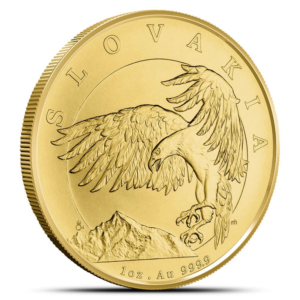 2024 1 oz Niue Gold Slovakia Eagle