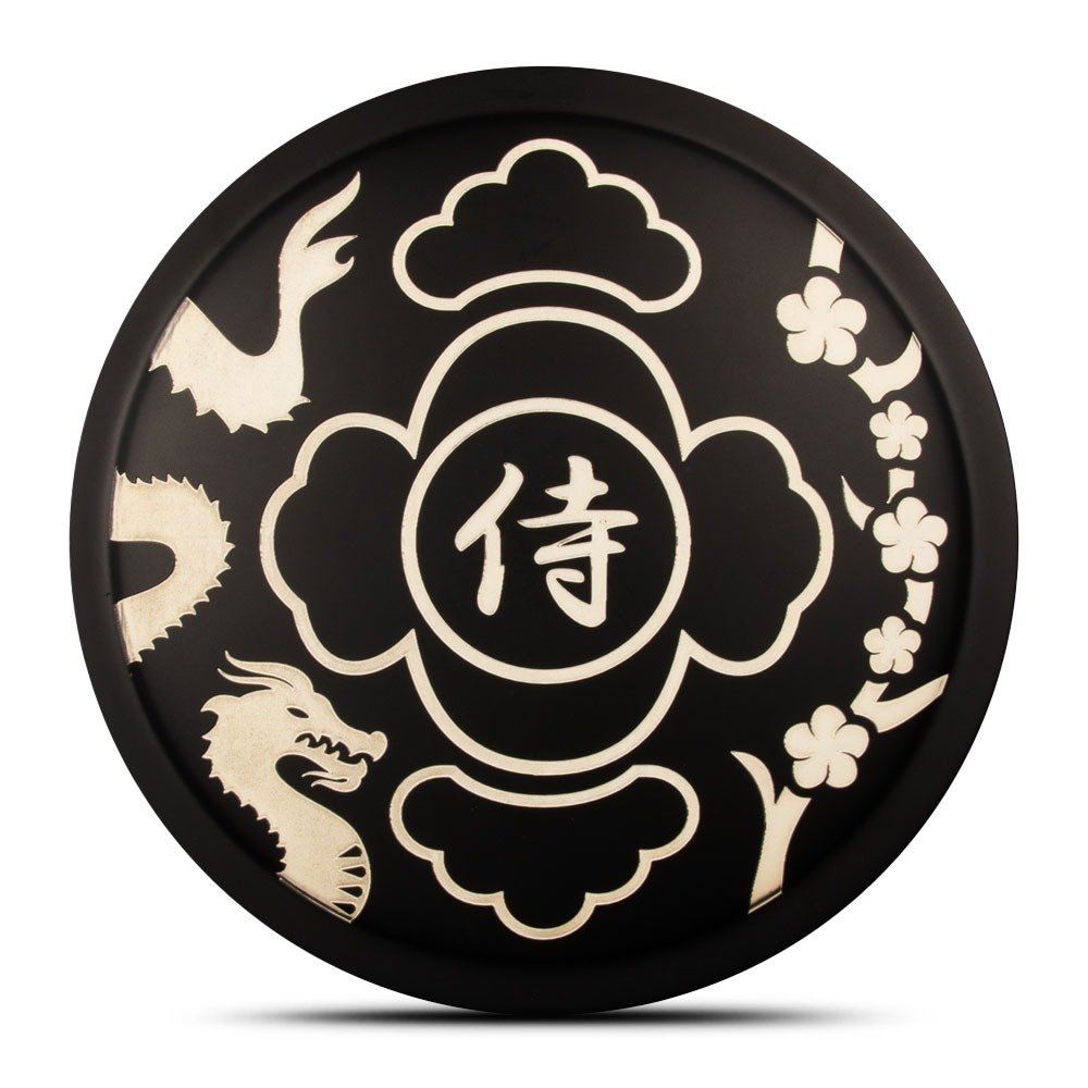 2024 10 oz Solomon Islands Antique Samurai Helmet Silver Coin (Box + CoA) - Image 3