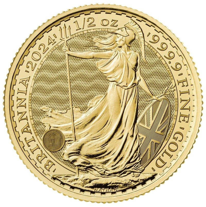 Buy 2024 1/2 oz Gold Britannia Coin
