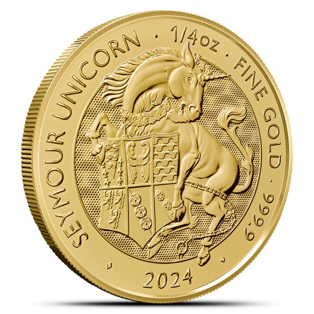2024 1/4 oz British Gold Tudor Beast