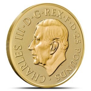 2024 1/4 oz British Gold Tudor Beasts Seymour Unicorn Coin (BU)