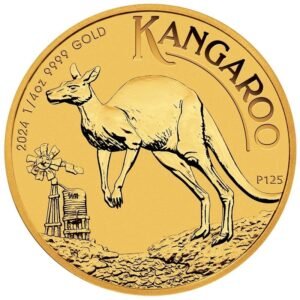 2024 1/4 oz Australian Kangaroo Gold Nugget Coin