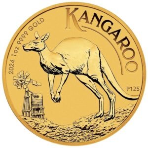 1 oz Australian Kangaroo Gold Nugge