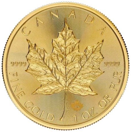 2024 1 oz Canadian Maple Leaf Gold