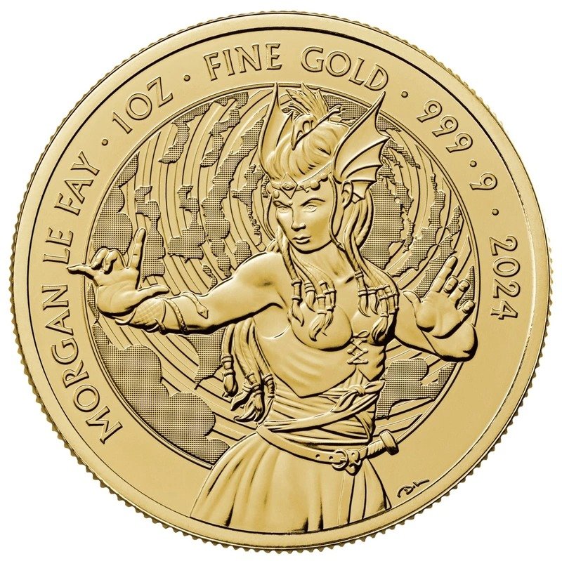 2024 1 oz Morgan Le Fay Gold Coin My