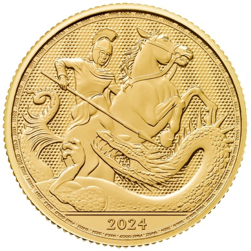 2024 1/4 oz St George and the Dragon
