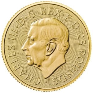 2024 1/4 oz St George and the Dragon Gold Coin