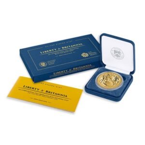 2024-W 1 oz Proof American Gold Liberty & Britannia Coin (Box + CoA)