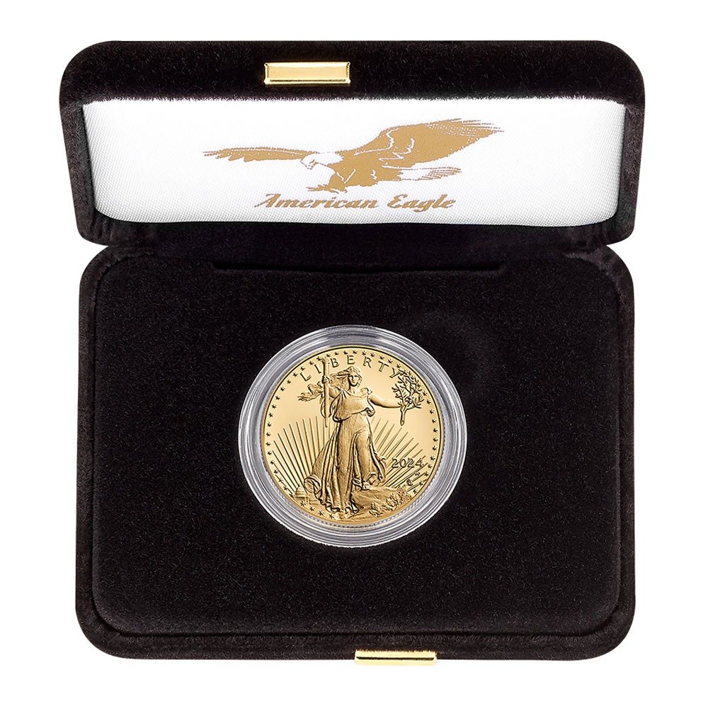 2024-W 1/2 oz Proof American Gold Ea