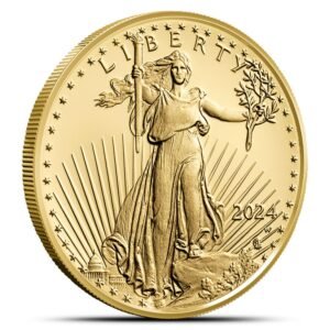 2024-W 1/2 oz Proof American Gold Eagle Coin (Box + CoA)