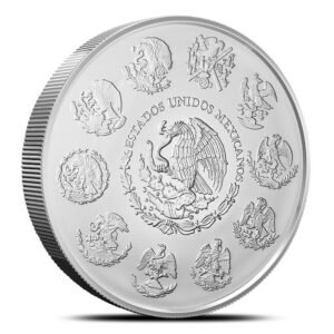 2025 1 Kilo Mexican Silver Libertad Coin (BU, In Capsule)